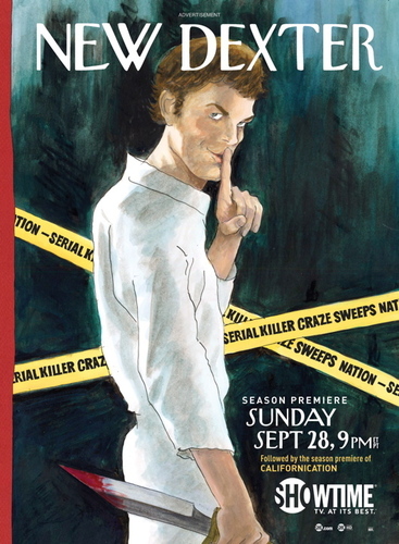  ডেক্সটার Season 3 Promotional Poster