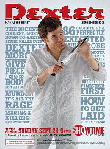  डेक्स्टर Season 3 Promotional Poster