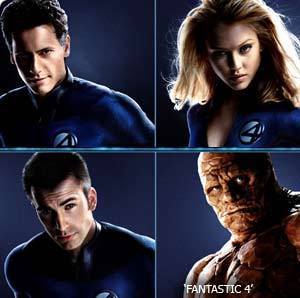  Fantastic four: rise of the silver surver