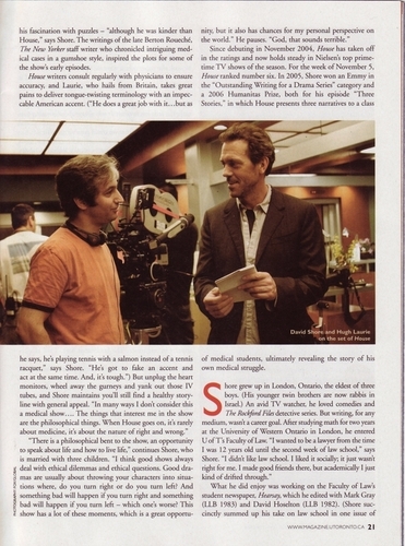 Interview with David Shore (Page 4)