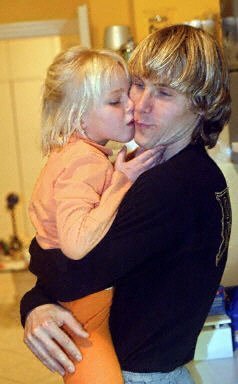 Nedved & his daughter