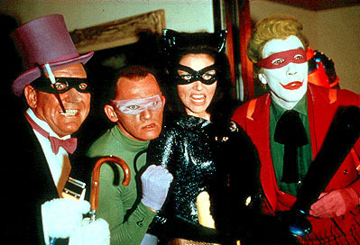  manchot, pingouin Catwoman Riddler & Joker