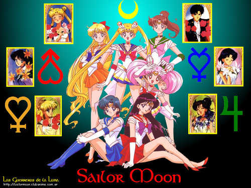  Sailor Moon achtergrond