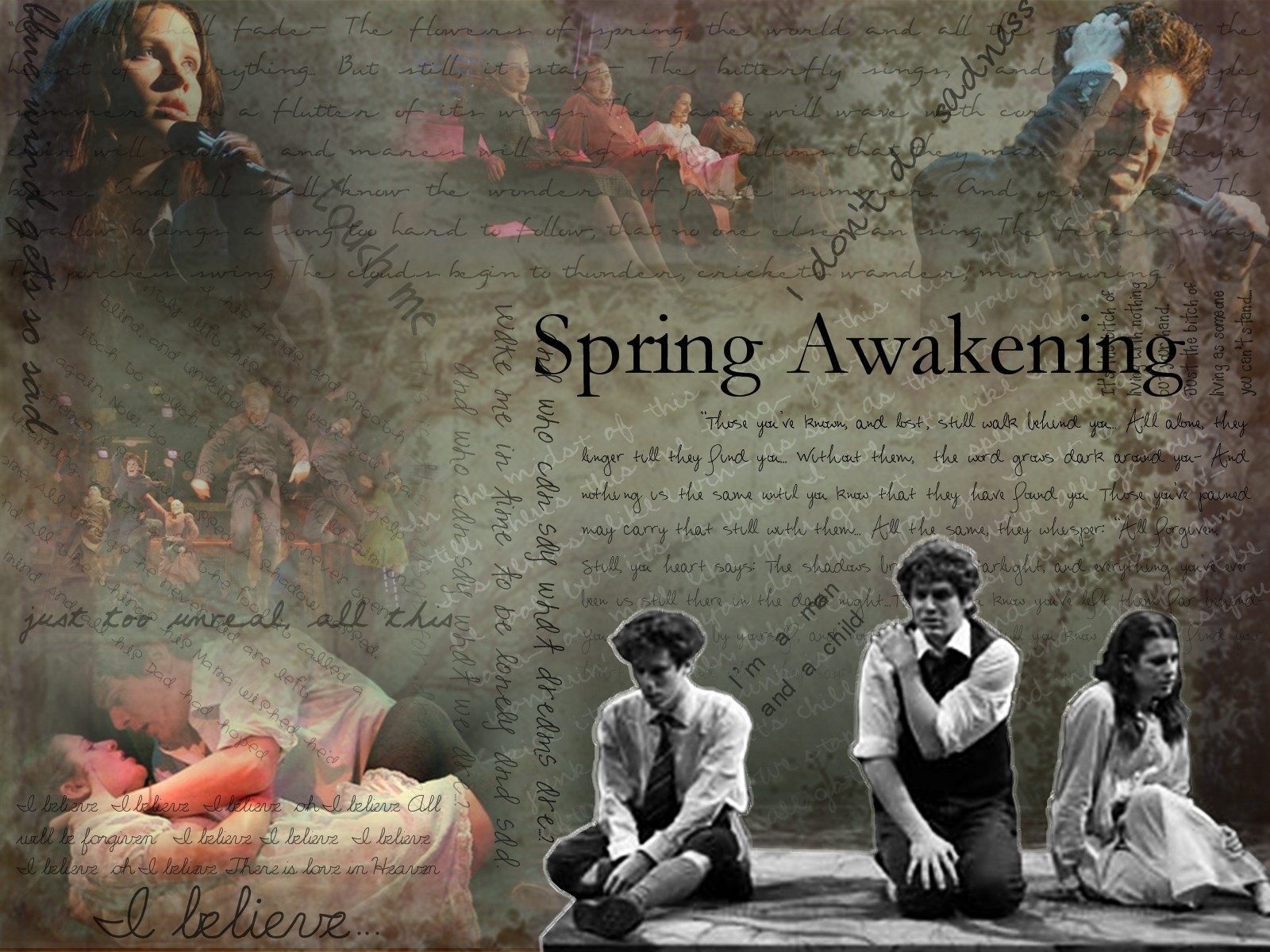 Spring Awakening Lyrics Wallpaper - Spring Awakening Wallpaper (2290259