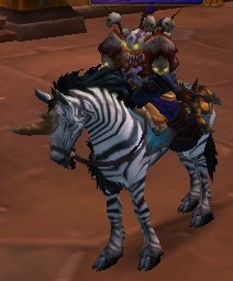 World of Warcraft: Swift Zebra Mount