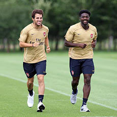  Arsenal in Training