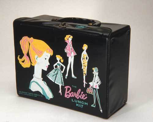  búp bê barbie 1962 Vintage Lunch Box