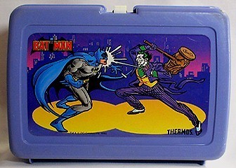  蝙蝠侠 and Joker Vintage 1982 Lunch Box