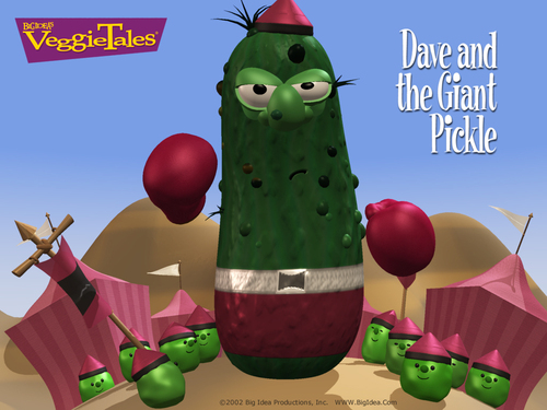Dave and the giant pickle