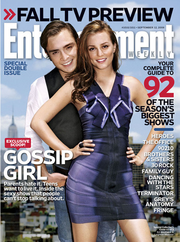  EW September 2008 Cover: Blair and Chuck