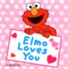  Elmo Loves 당신 :)