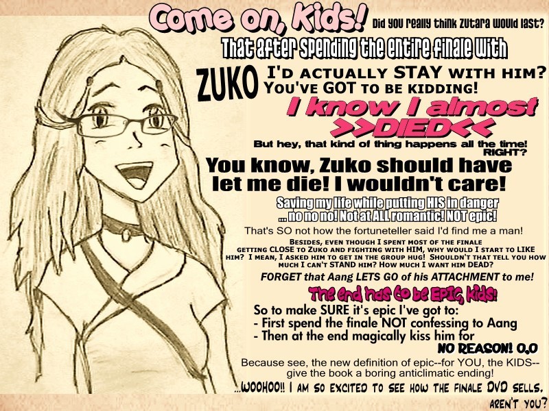 of everything Zutara (Zuko and Katara from Avatar: The Last Airbender).