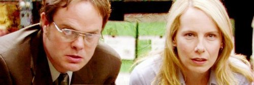  Dwight and ہولی Banner