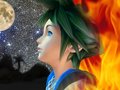 kingdom-hearts - Fire Sora wallpaper