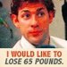 Jim in 'Weight Loss' - the-office icon