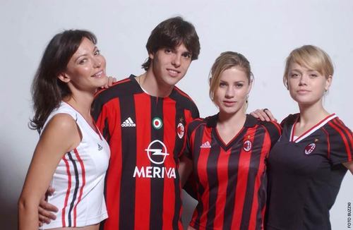 Kaka with fans