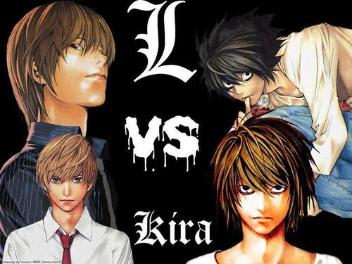 L（デスノート） vs Kira