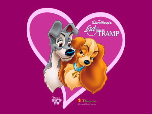  Lady and The Tramp پیپر وال