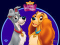 Lady and The Tramp - disney wallpaper