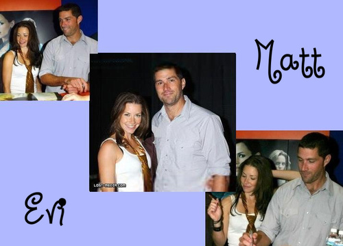  Matthew volpe and Evangeline Lilly