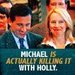 Michael & Holly in 'Weight Loss' - the-office icon