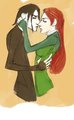 Severus and Lily - severus-snape fan art