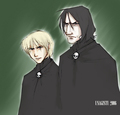 Snape and Draco - severus-snape fan art