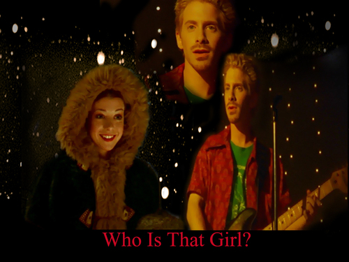  Who is that girl?