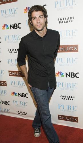 Zachary Levi @ the 'Chuck' Season Two Launch Party @ Pure Nightclub