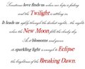 Book titles quote - twilight-series photo