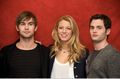 Cast at GG press conference - gossip-girl photo