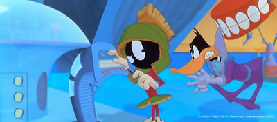 Duck Dodgers and Martian Marvin
