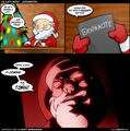 Evil Santa - death-note fan art