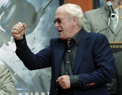 Michael Caine Celebrates at Walk of Fame