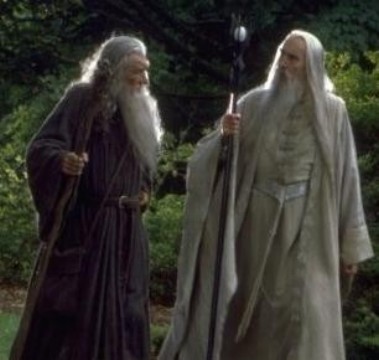  Saruman and Gandalf