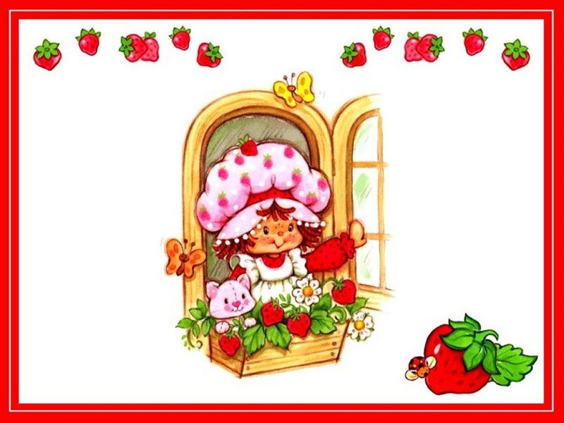 strawberry wallpaper. Strawberry Shortcake Wallpaper