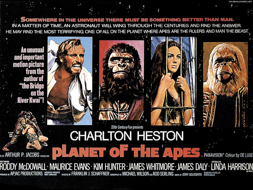The Planet Of The Apes Movie Poster