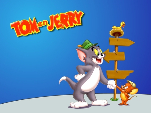  Tom and Jerry karatasi la kupamba ukuta