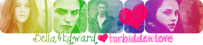  Twilight Movie [Edward & Bella] - Banner