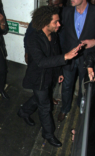  Zac out for A Meal in London