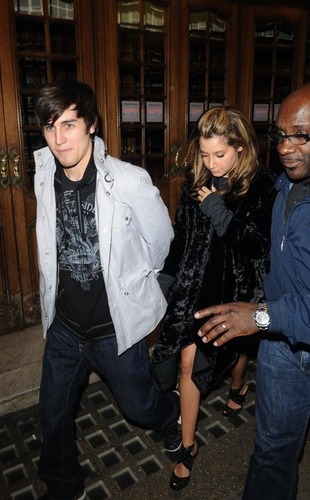 Zac out for A Meal in London