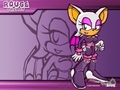 rouge the bat sonic battle  - shadow-and-rouge photo