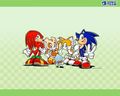 sonic-characters - sonic and friends wallpaper