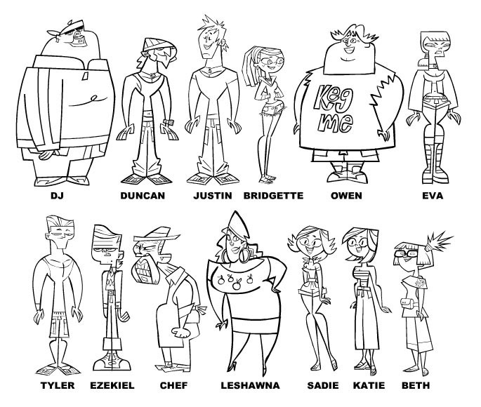 Total Drama Character Template
