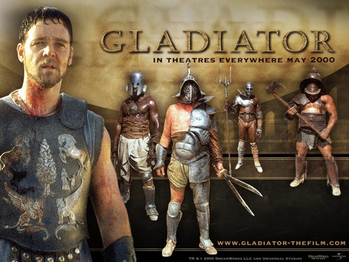  Gladiator karatasi la kupamba ukuta