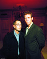 Hugh with Ben Elton © Rob Hann  RetnaUK - 2002 - hugh-laurie photo
