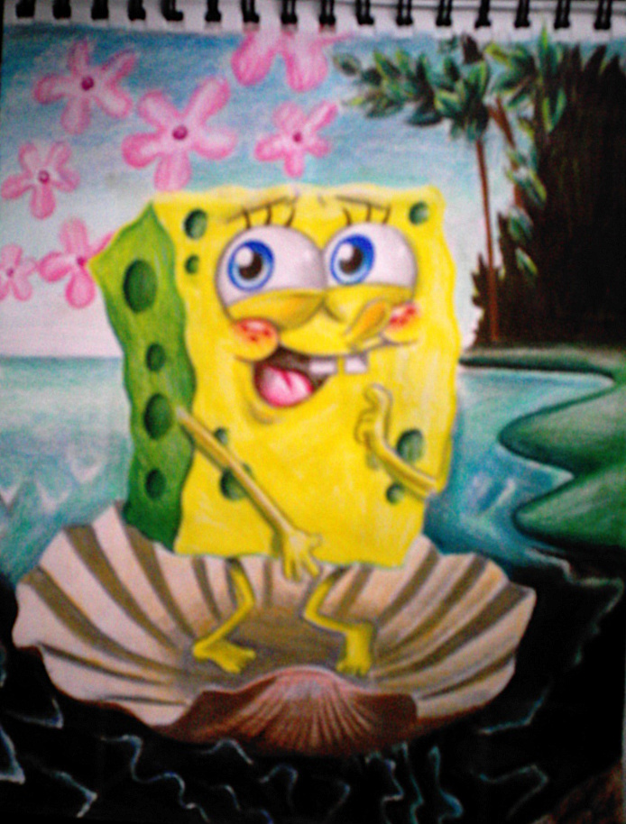 spongebob nude