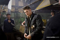 On the set of "Yellow Fever" - jensen-ackles photo