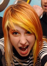Hayley+williams+blonde+and+orange+hair