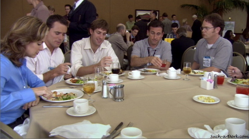  In "The Convention," what line of products does Michael help Dunder Mifflin obtain the right to sell?